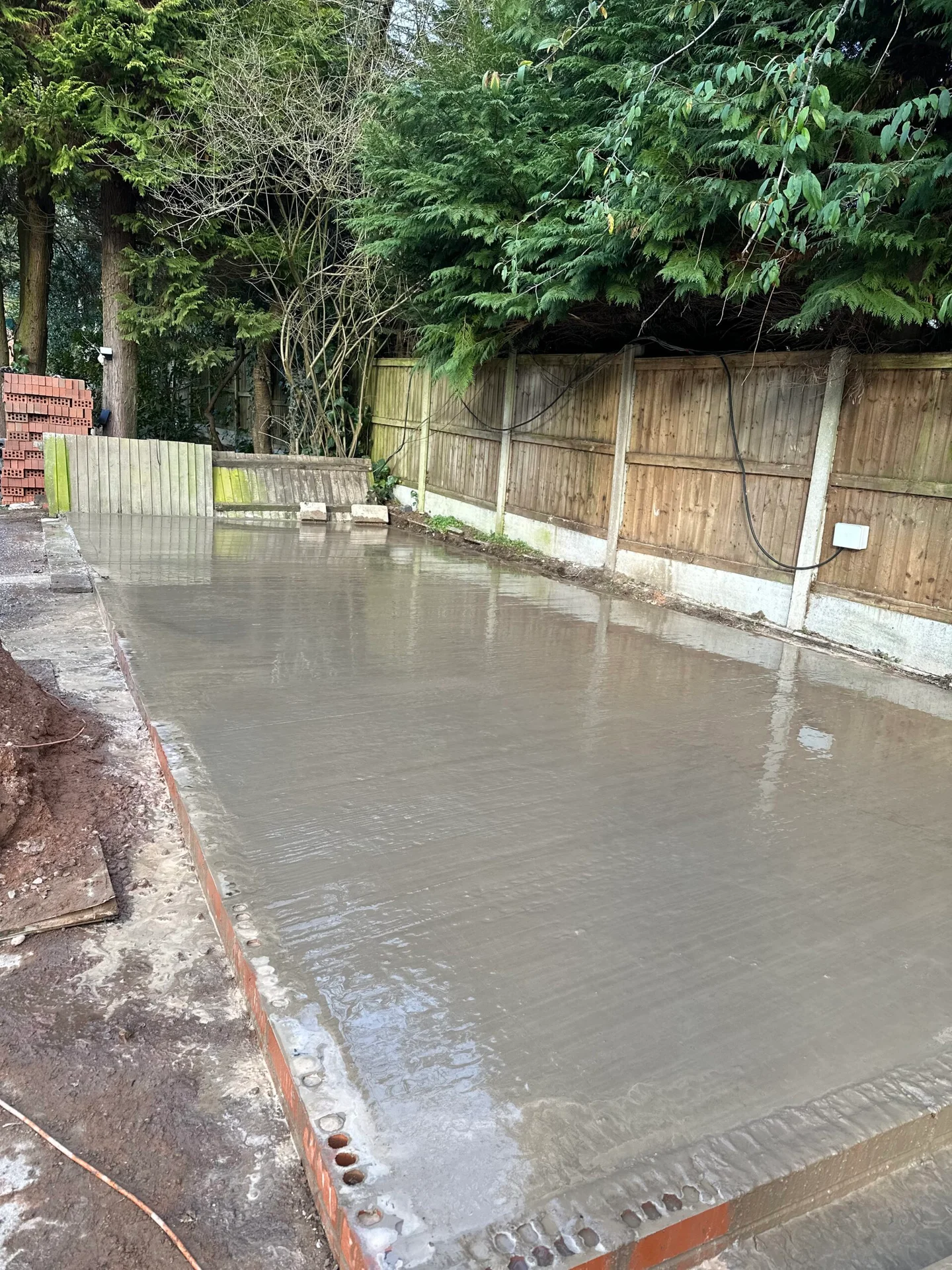 Gora Bricklayers providing expert porch base construction across Birmingham