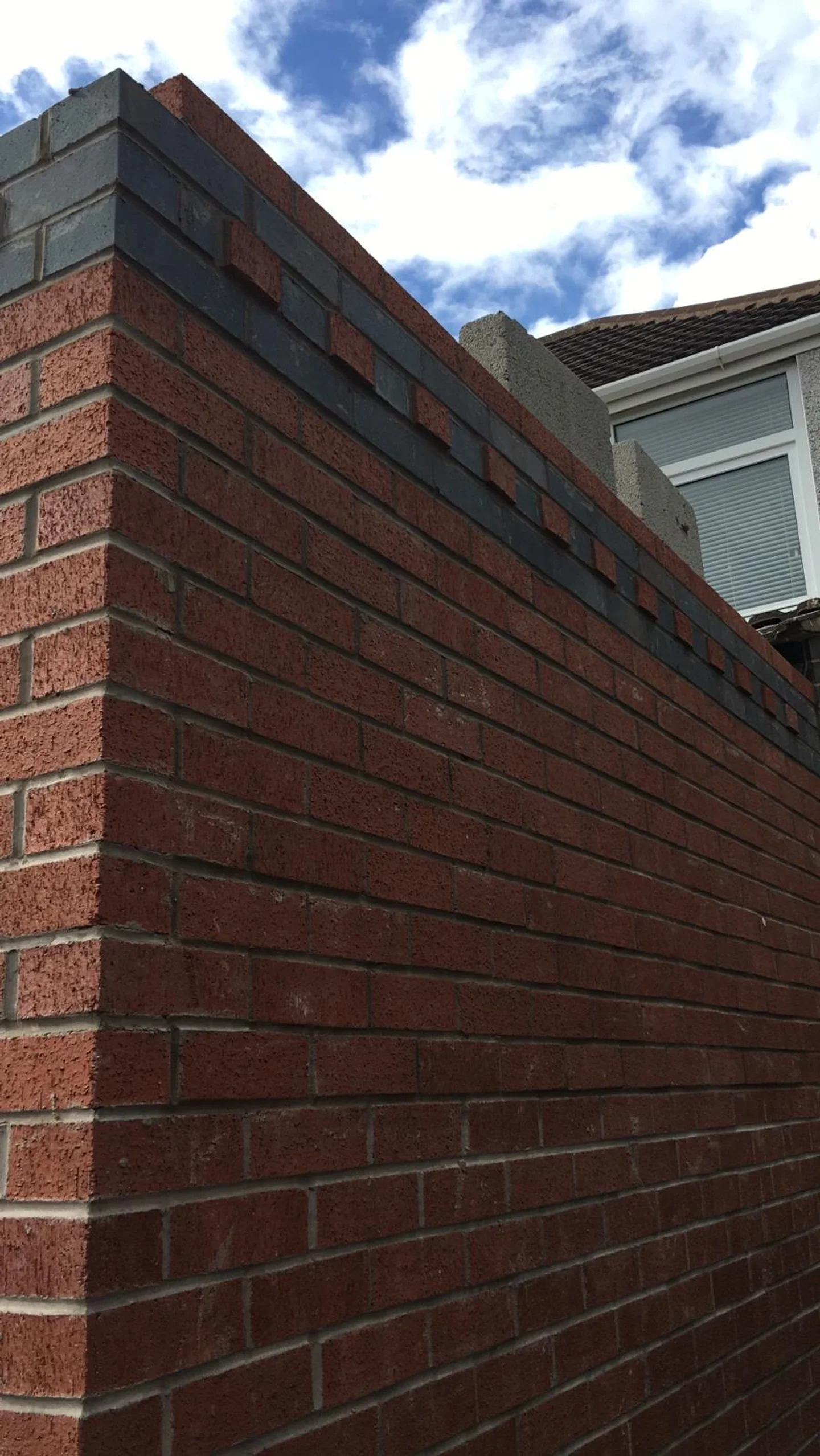 Birmingham hard landscaping and garden wall construction process