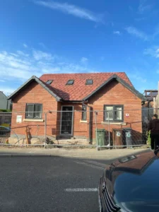 Heritage brickwork in Stratford-upon-Avon including Tudor brick nogging and Georgian refronting handled by Gora Bricklayers